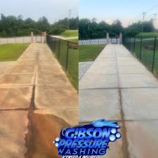 Bulldog Stadium Commercial Concrete Cleaning in Opelika, AL 9